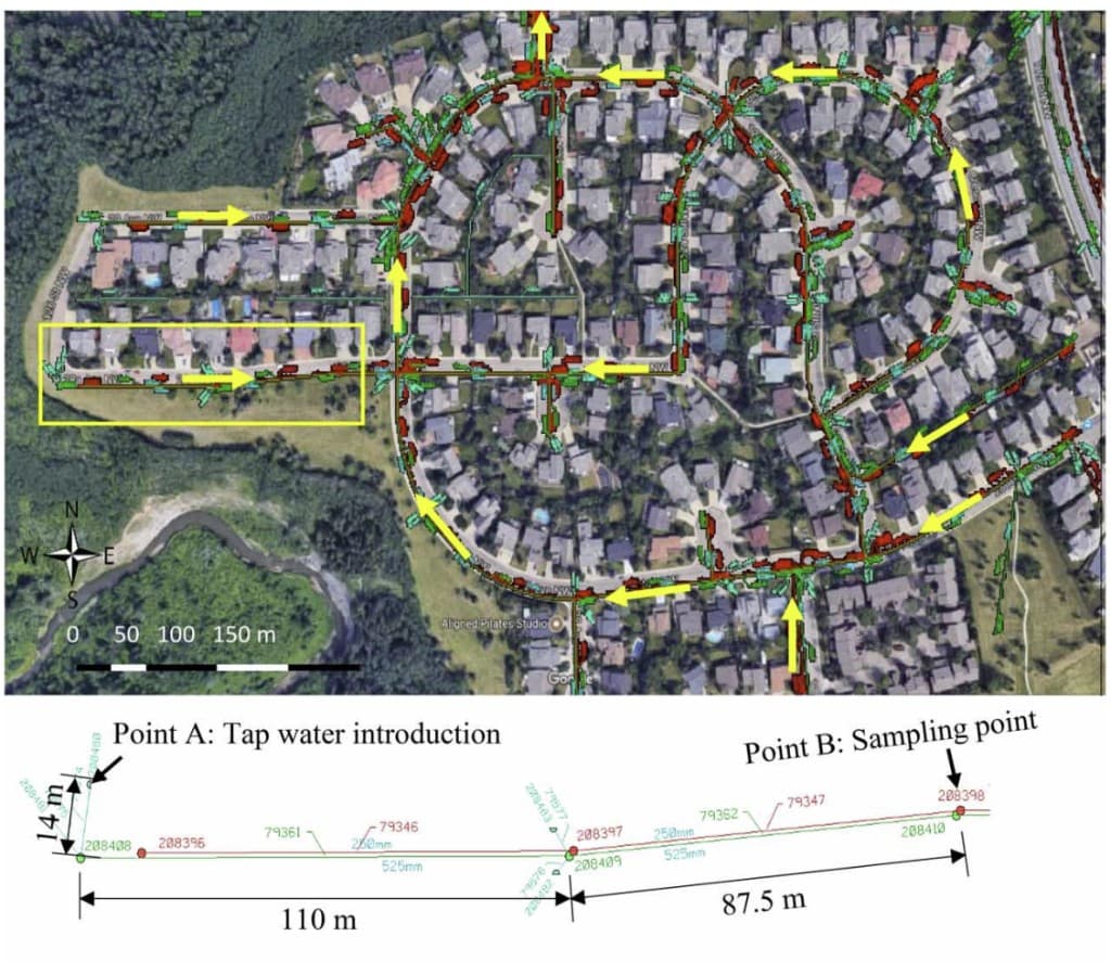 Chloramine Dissipation in Stormwater Pipes
